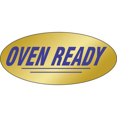 Oven Ready Label