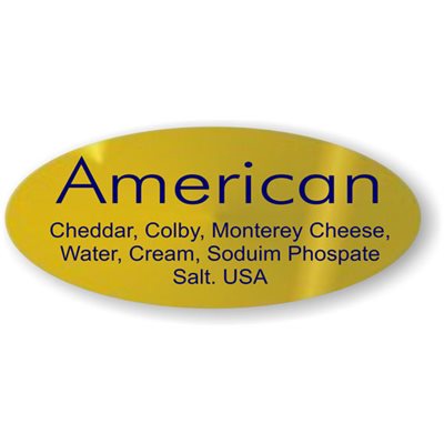 American w/ ing Label
