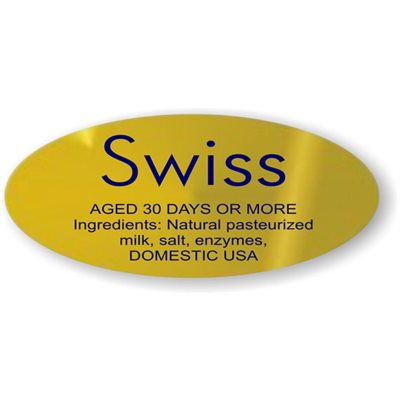 Swiss (Domestic) Label