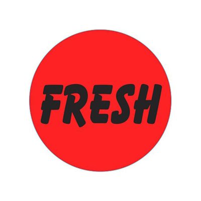Fresh Bullseye Label