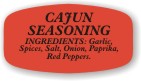 Cajun Seasoning w/ing Label | Roll of 1,000