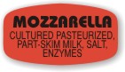 Mozzarella w/ing Label | Roll of 1,000