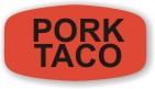 Pork Taco Label | Roll of 1,000
