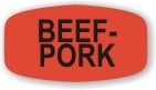 Beef-Pork Label | Roll of 1,000