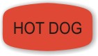 Hot Dog Label | Roll of 1,000
