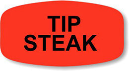 Tip Steak Label | Roll of 1,000