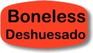Boneless / Deshuesado Label | Roll of 1,000