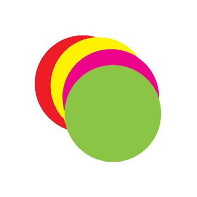 Sign Card 5.25 Circle (Blank)