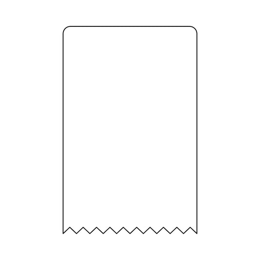 70mm x 43m Bizerba Scale Labels | Continuous Roll | 12 Pack