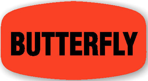 Butterfly Label | Roll of 1,000