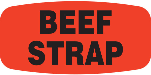 Beef Strap Label | Roll of 1,000