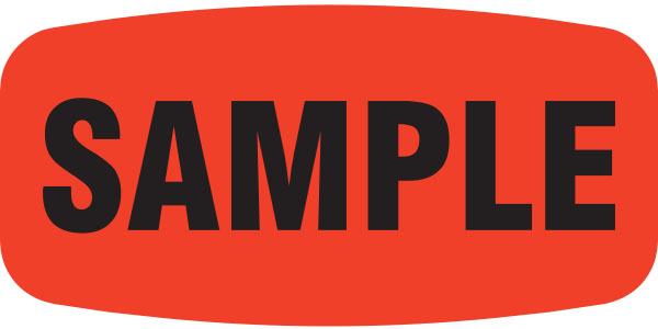 Sample Label | Roll of 1,000