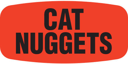 Cat Nuggets Label | Roll of 1,000