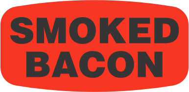 Smoked Bacon   Label | Roll of 1,000