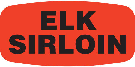 Elk Sirloin Label | Roll of 1,000