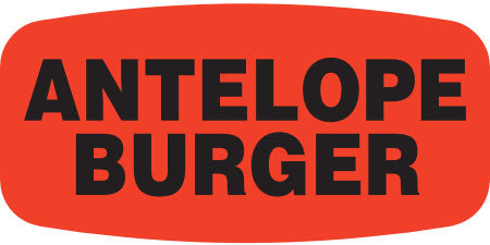 Antelope Burger Label | Roll of 1,000