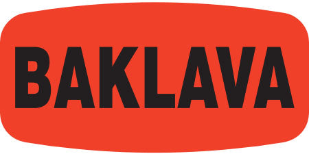 Baklava Label | Roll of 1,000