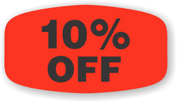 10% Off Label | Roll of 1,000
