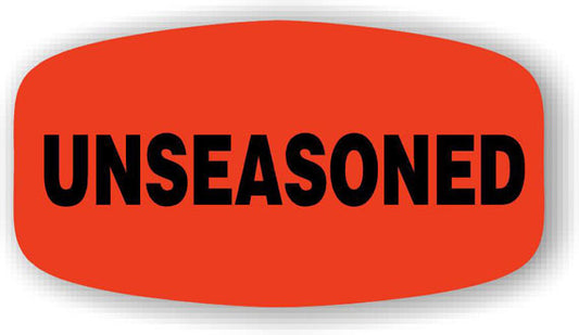 Unseasoned Label | Roll of 1,000