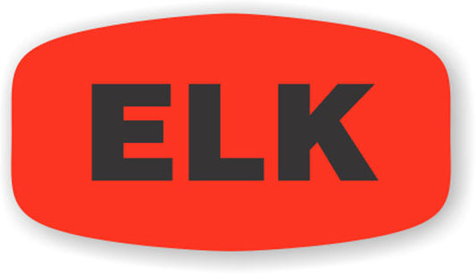 Elk  Label | Roll of 1,000