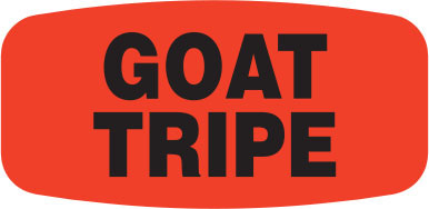 Goat Tripe Label | Roll of 1,000