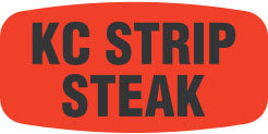KC Strip Steak Label | Roll of 1,000