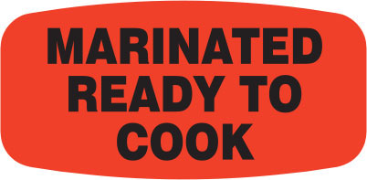 Marinated Ready to Cook Label | Roll of 1,000