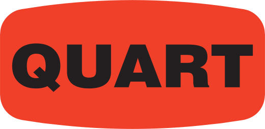 Quart Label | Roll of 1,000