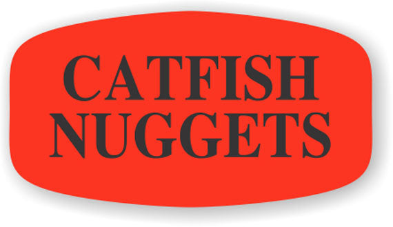 Catfish Nuggets Label | Roll of 1,000