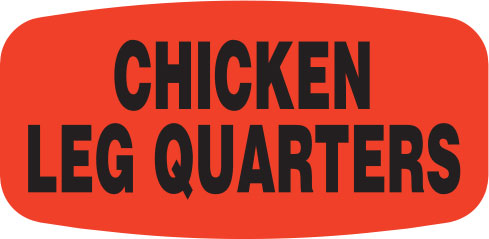 Chicken Leg Quarters Label | Roll of 1,000