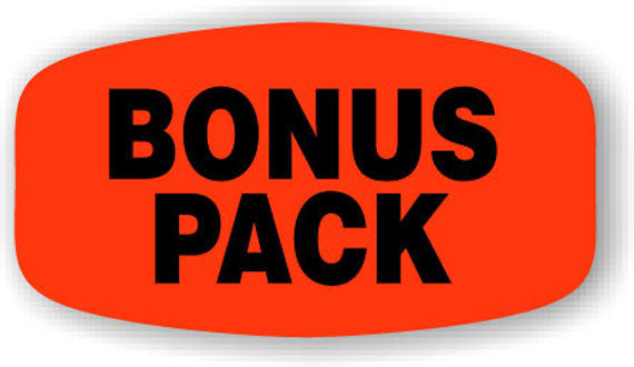 Bonus Pack Label | Roll of 1,000