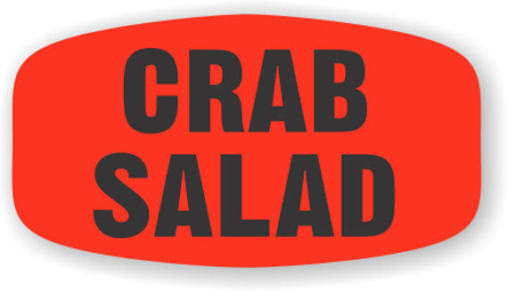Crab Salad Label | Roll of 1,000