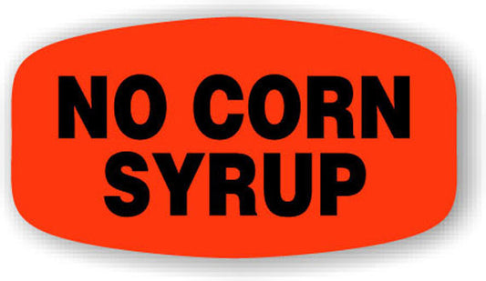 No Corn Syrup Label | Roll of 1,000