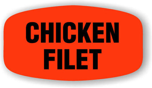 Chicken Filet Label | Roll of 1,000