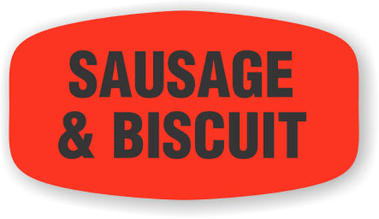 Sausage & Biscuit Label | Roll of 1,000