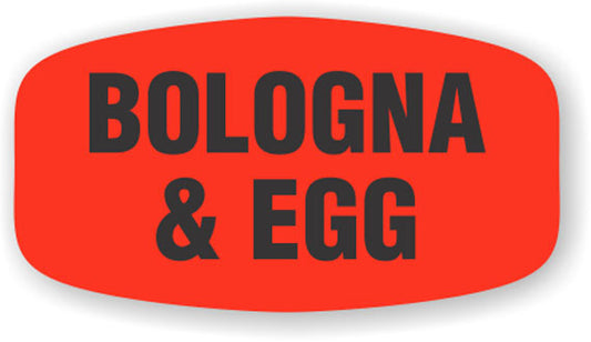 Bologna & Egg  Label | Roll of 1,000