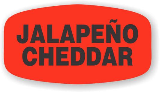 Jalapeno Cheddar Label | Roll of 1,000