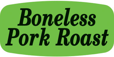 Boneless Pork Roast Label | Roll of 1,000