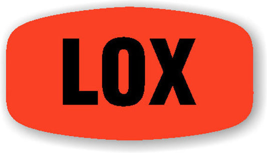 Lox Label | Roll of 1,000