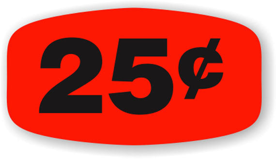 25¢ Label | Roll of 1,000