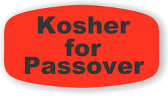 Kosher for Passover Label | Roll of 1,000