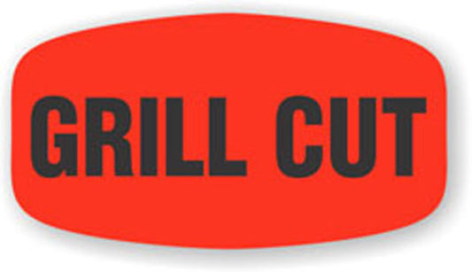 Grill Cut Label | Roll of 1,000