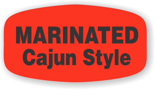 Marinated Cajun Style Label | Roll of 1,000