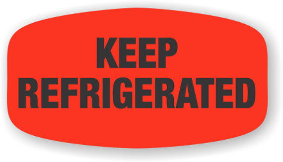 Keep Refrigerated Label | Roll of 1,000