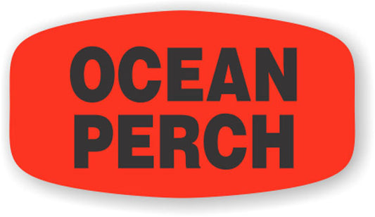 Ocean Perch Label | Roll of 1,000