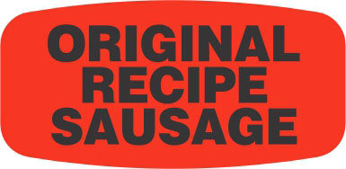 Original Recipe Sausage Label | Roll of 1,000