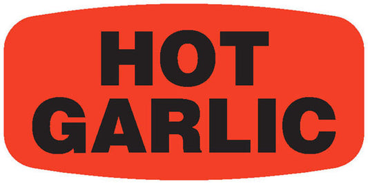 Hot Garlic Label | Roll of 1,000