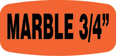 Marble 3/4 (inch) Label | Roll of 1,000
