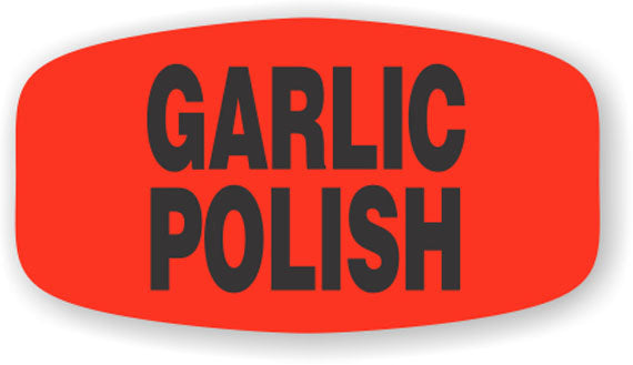 Garlic Polish Label | Roll of 1,000