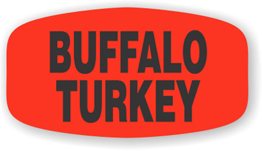 Buffalo Turkey Label | Roll of 1,000